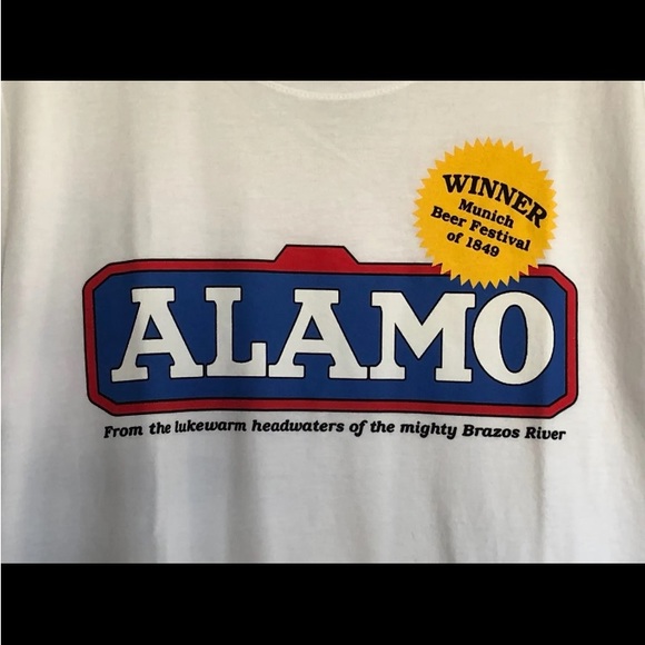 NWT King Of The Hill Alamo Beer Shirt Mens Small/~King Of The Hill T-Shirt - Picture 3 of 6